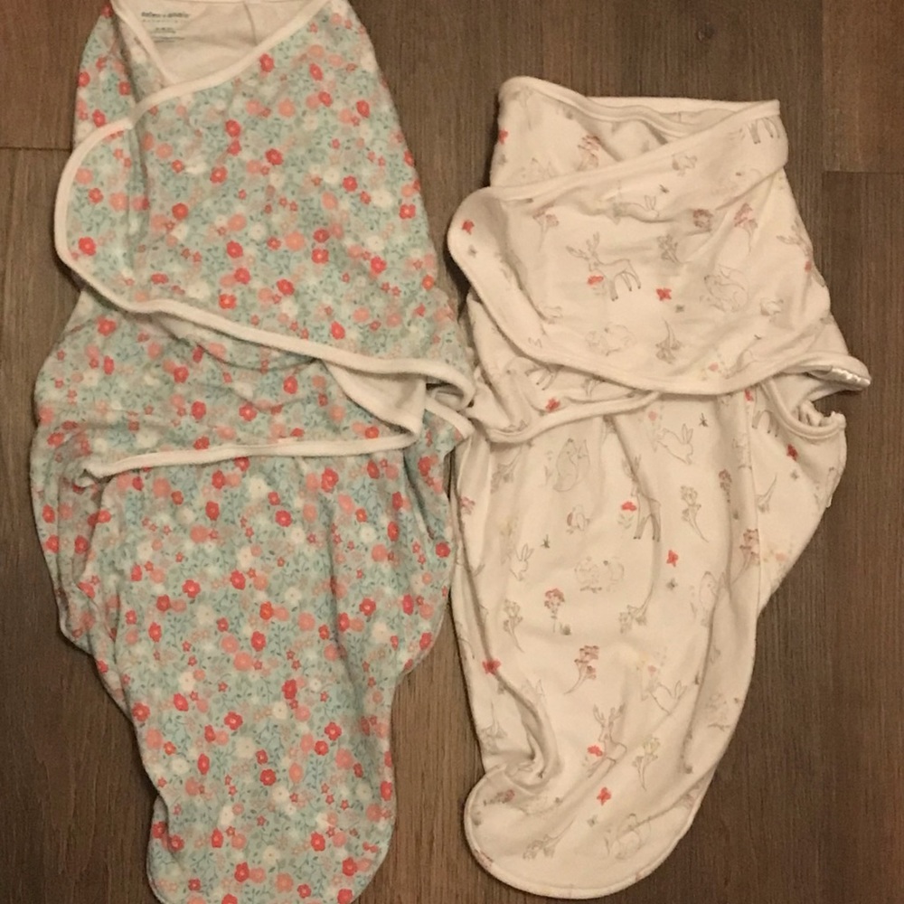 Aden+Anais baby swaddles 4-6 month size.